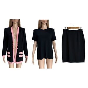 St. John Santana Knit Set 8 EUC